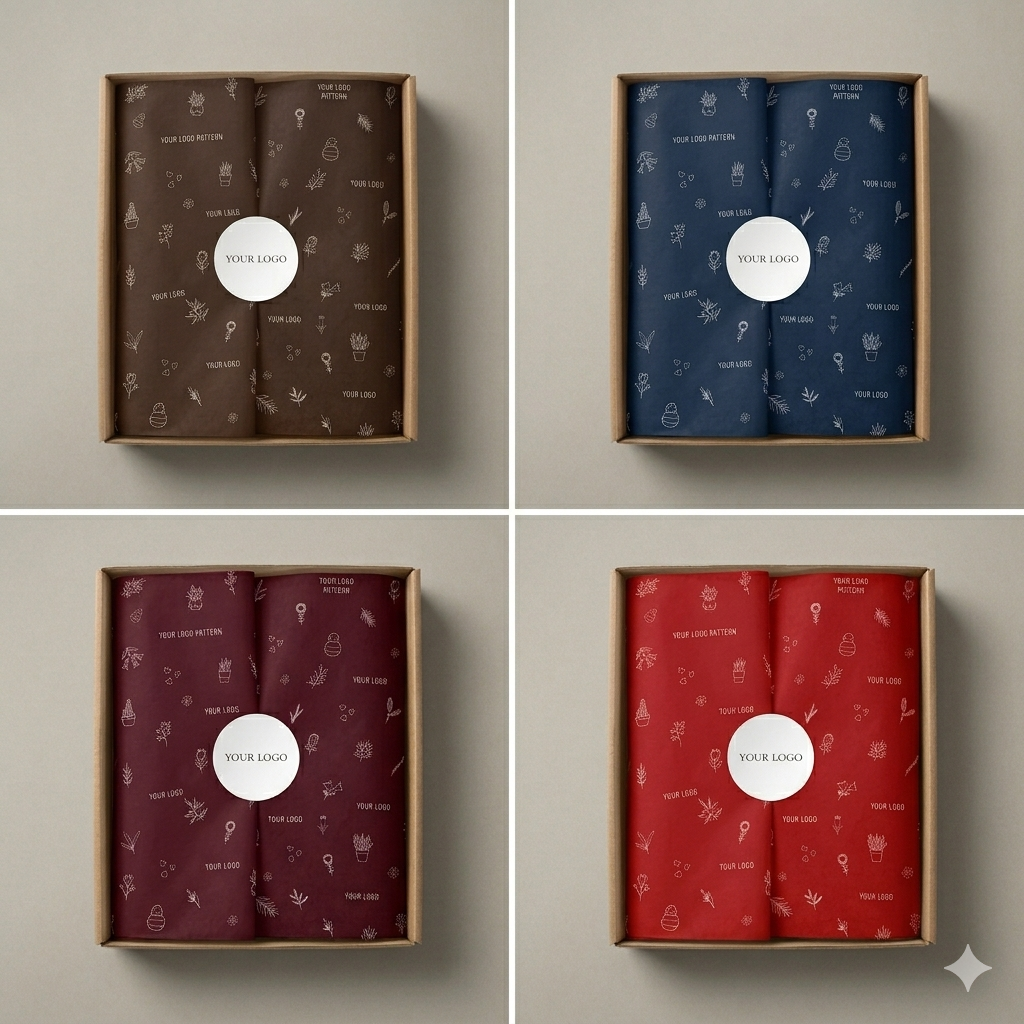Colour tissue paper (1 colour print)