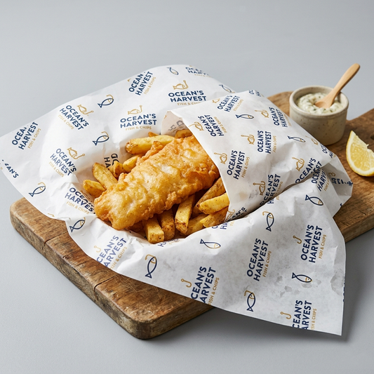 Food Grade Grease-proof Paper - 2 colour print