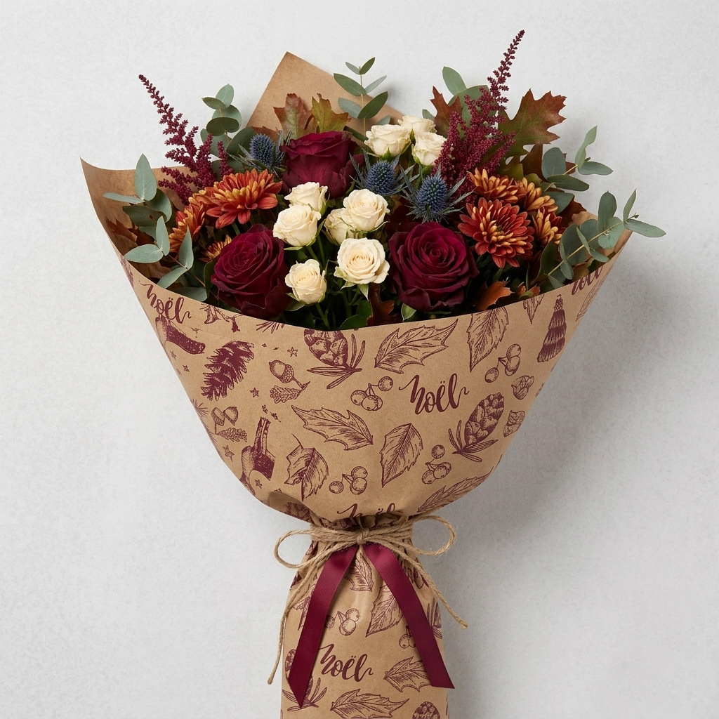 Custom printed kraft paper